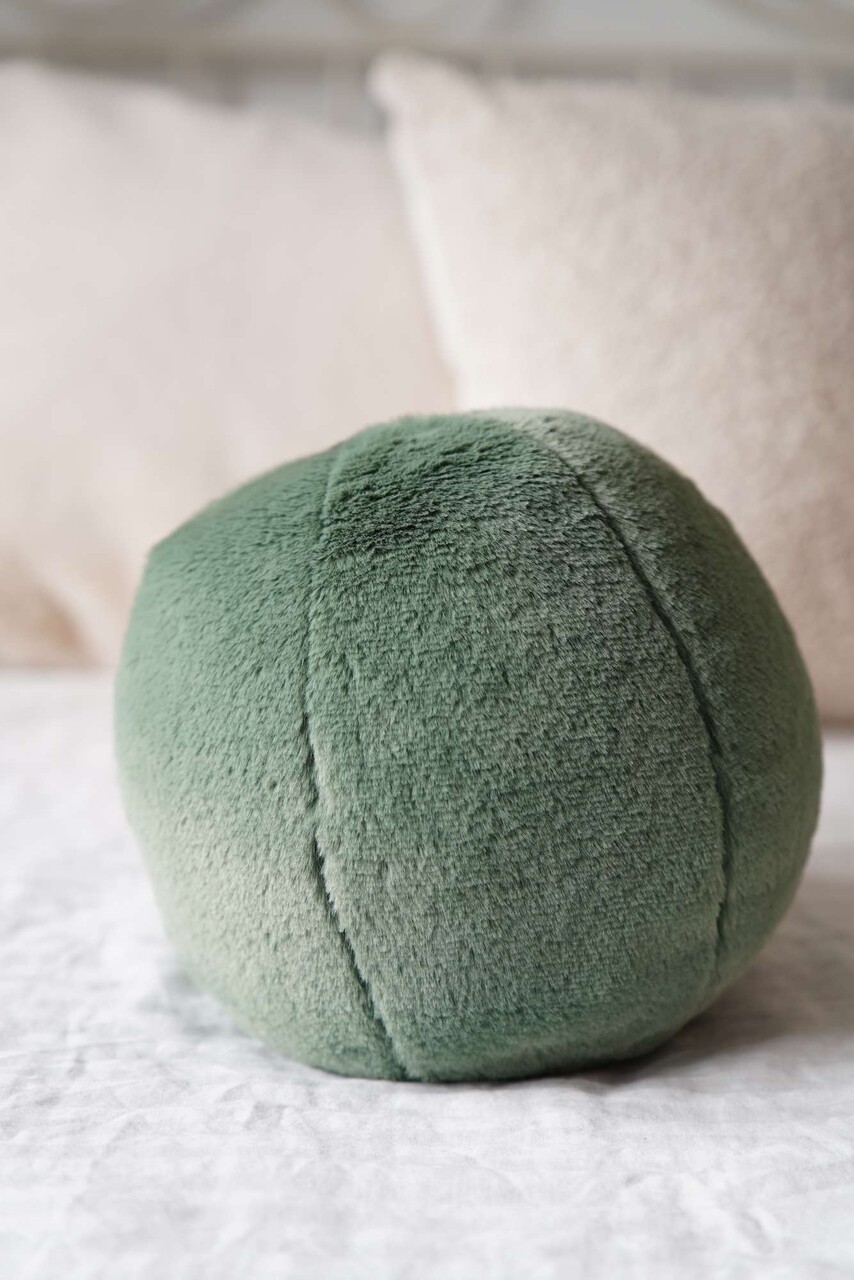 Perna, Pelus Top, 25x25x25 cm, 75% RECYCLED POLYESTER/25% POLYESTER, Verde - imagine 5